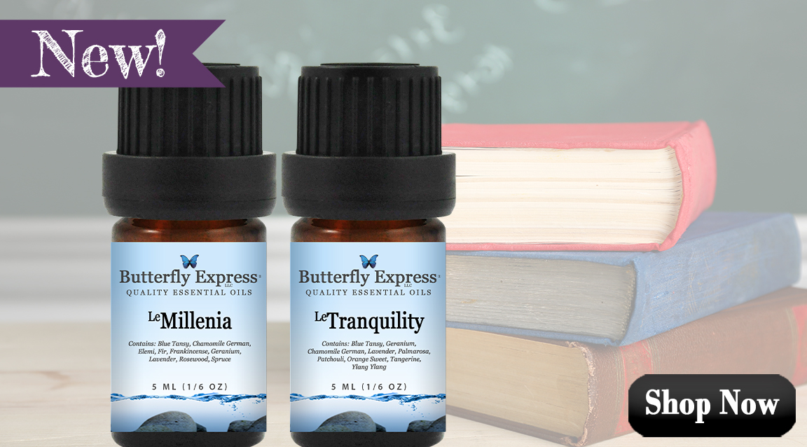Two of my favorite Essential Oil blends