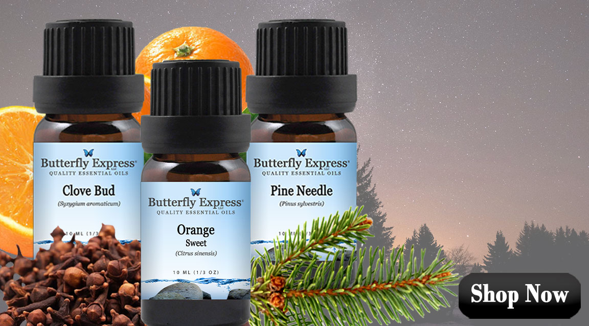 Clove, Orange, Pine 3-Oil Kit